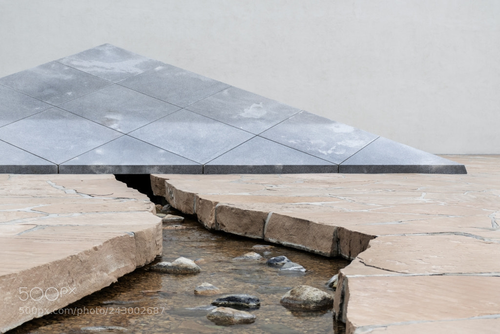Nikon D5600 sample photo. Pyramid and stream photography