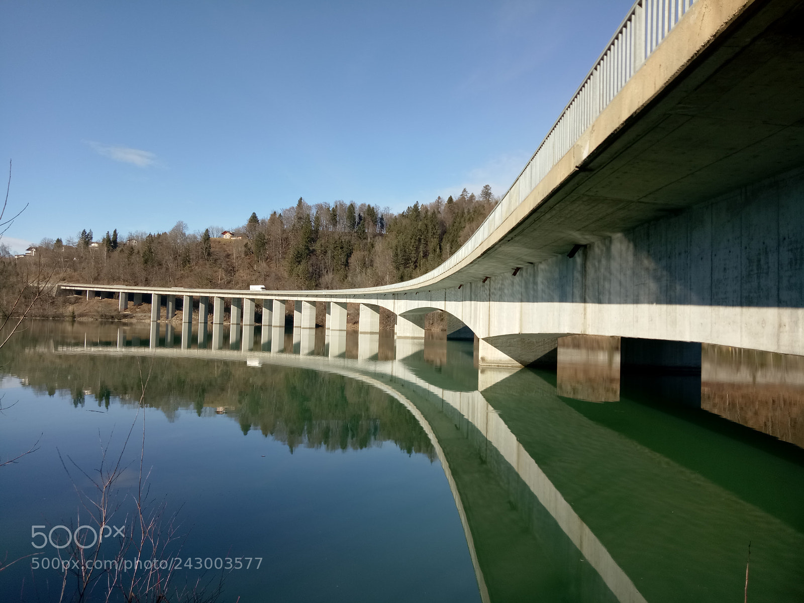 OPPO A1601 sample photo. Reflection photography