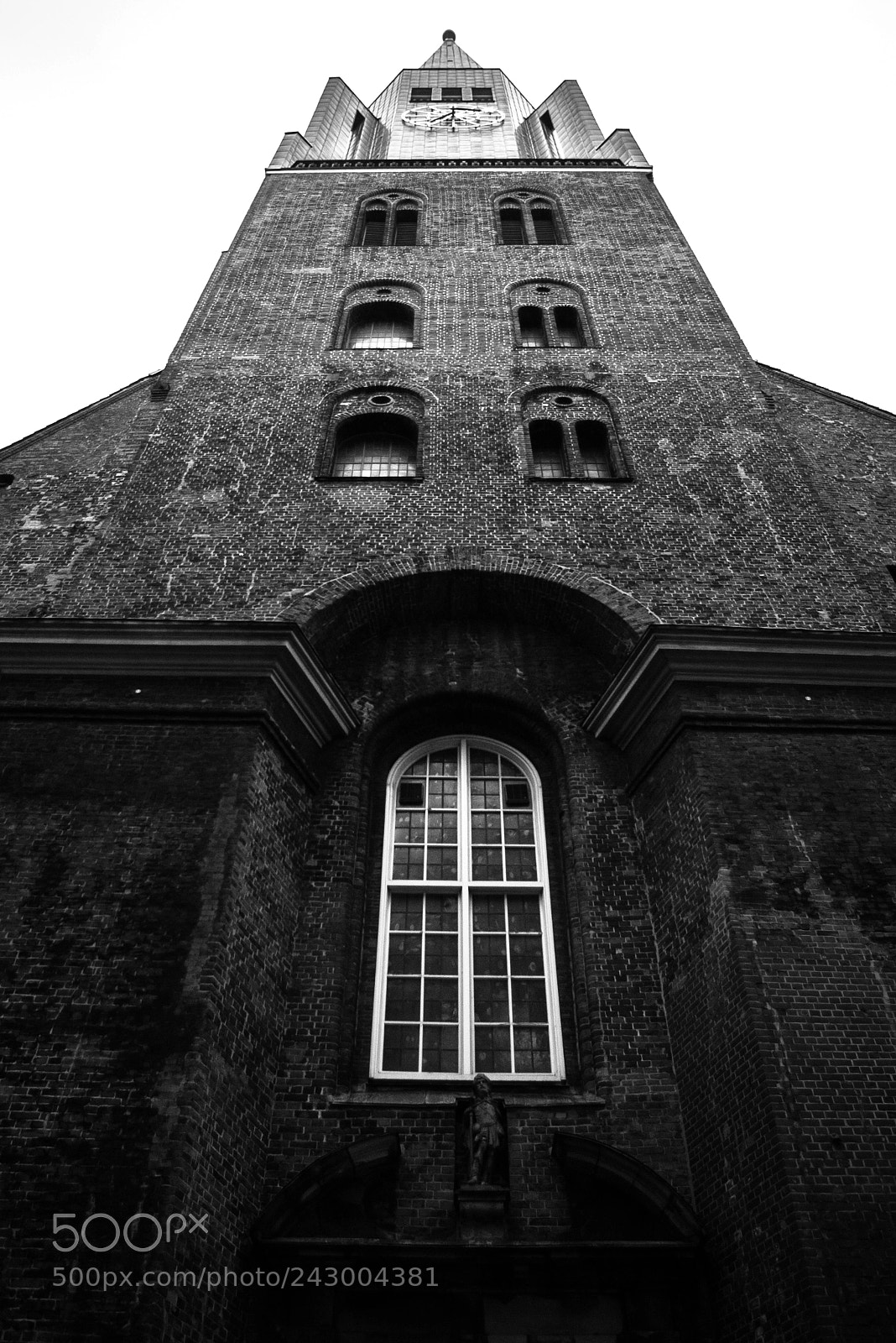 Pentax K100D sample photo. St. jacobi church steeple photography