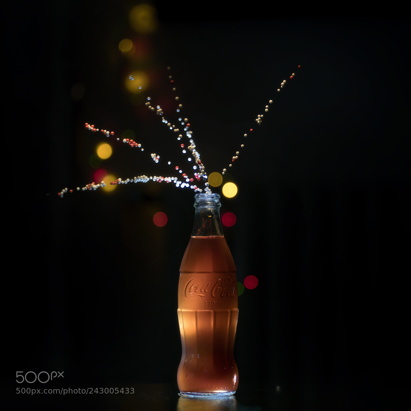 Nikon D850 sample photo. Coke & light photography