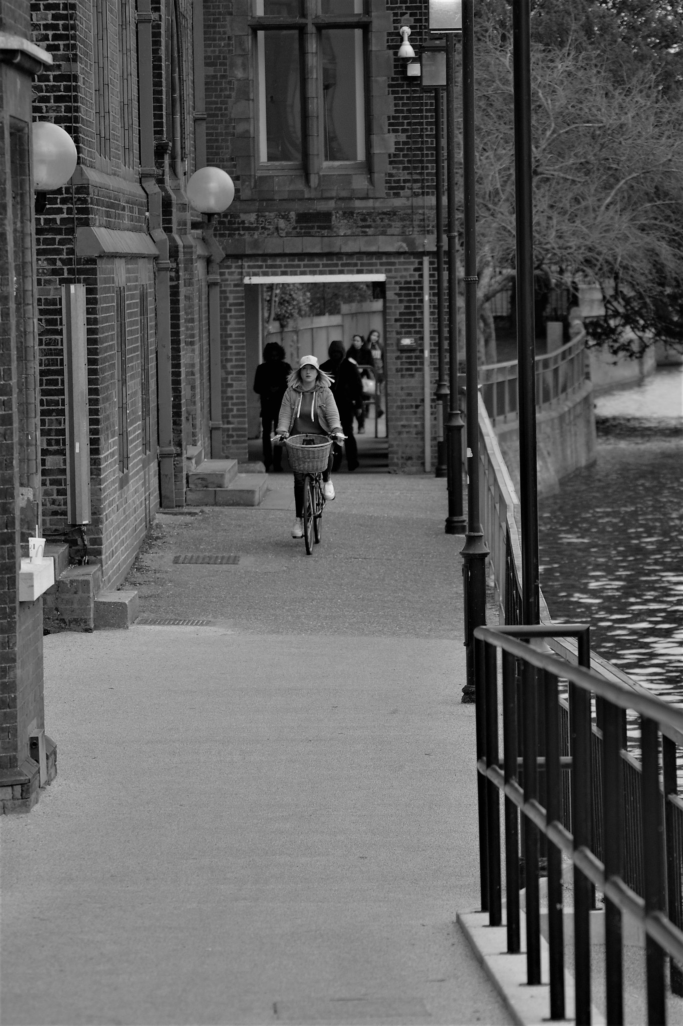 Nikon D3100 sample photo. Cycling by the river photography