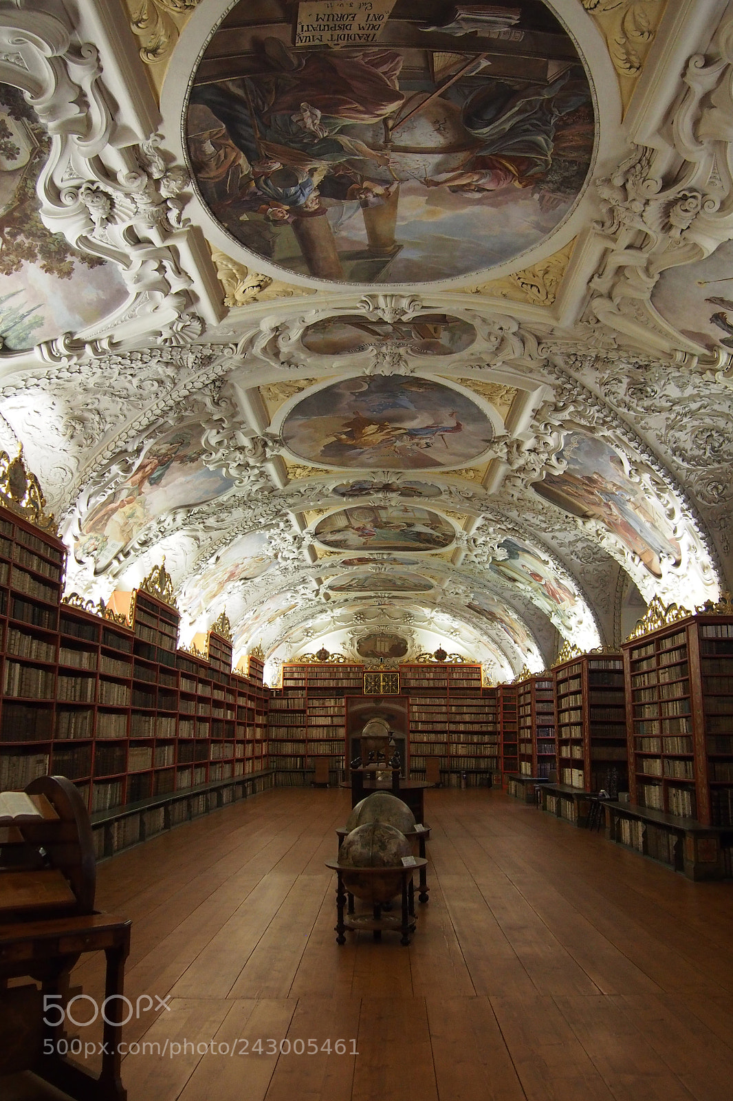 Olympus PEN E-PM2 sample photo. Strahov library, prague photography