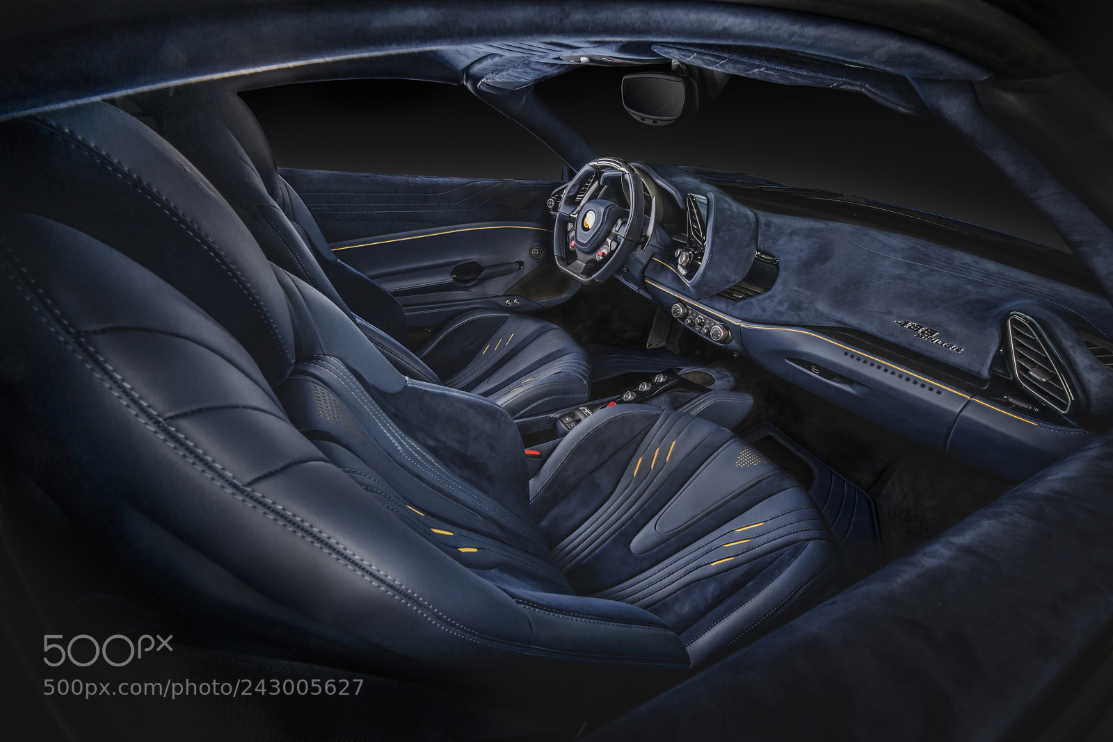 Nikon D800 sample photo. Ferrari 488 spider photography
