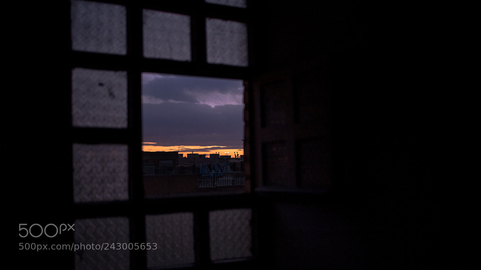 Canon EOS 6D sample photo. Sunset through window photography