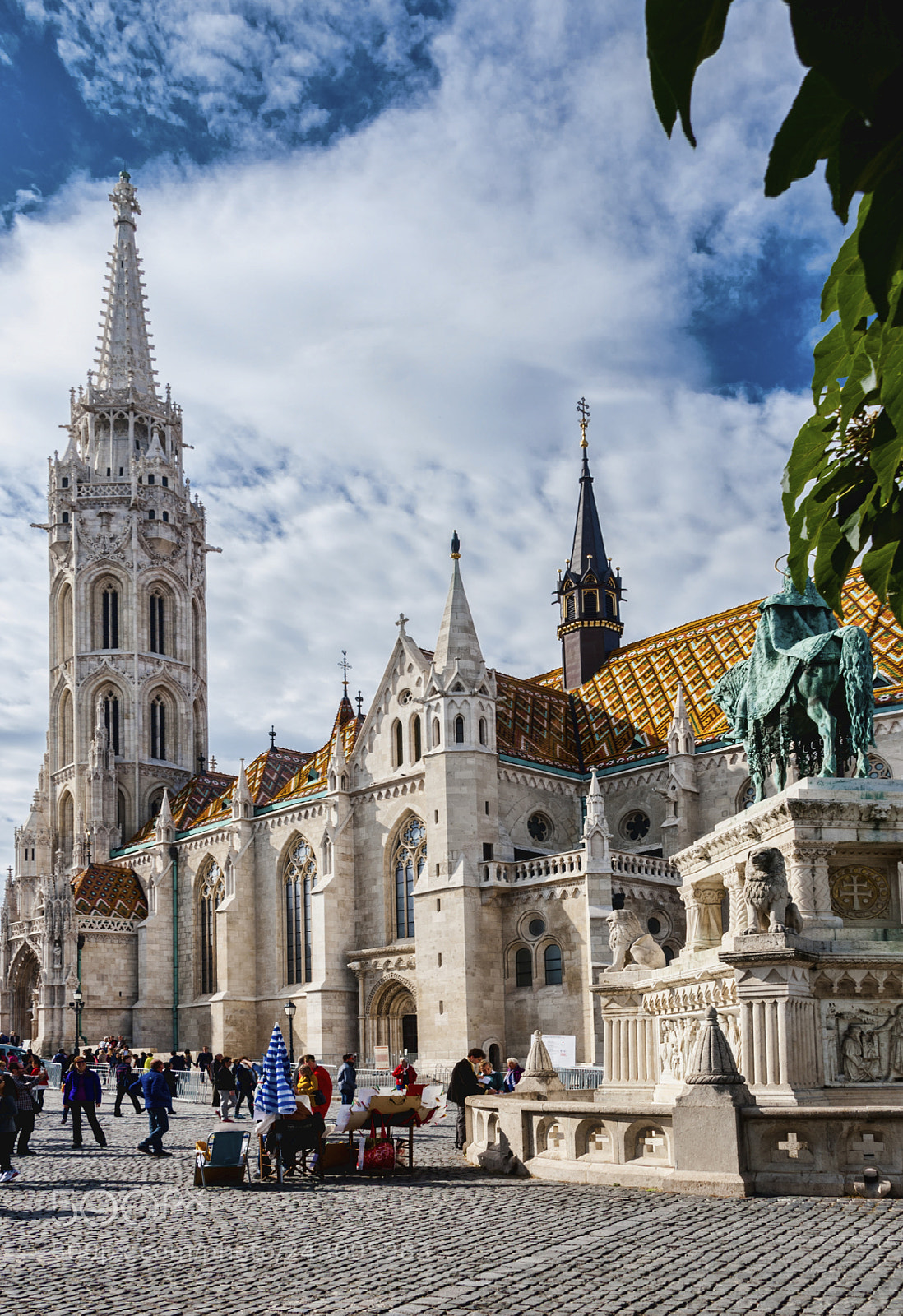 Nikon D700 sample photo. Matthias church, budapest photography