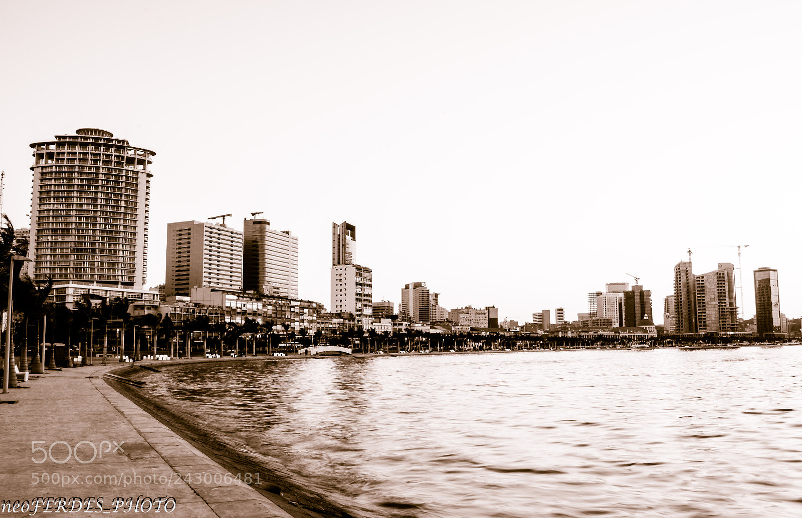 Nikon D5100 sample photo. Buildings on luanda bay photography