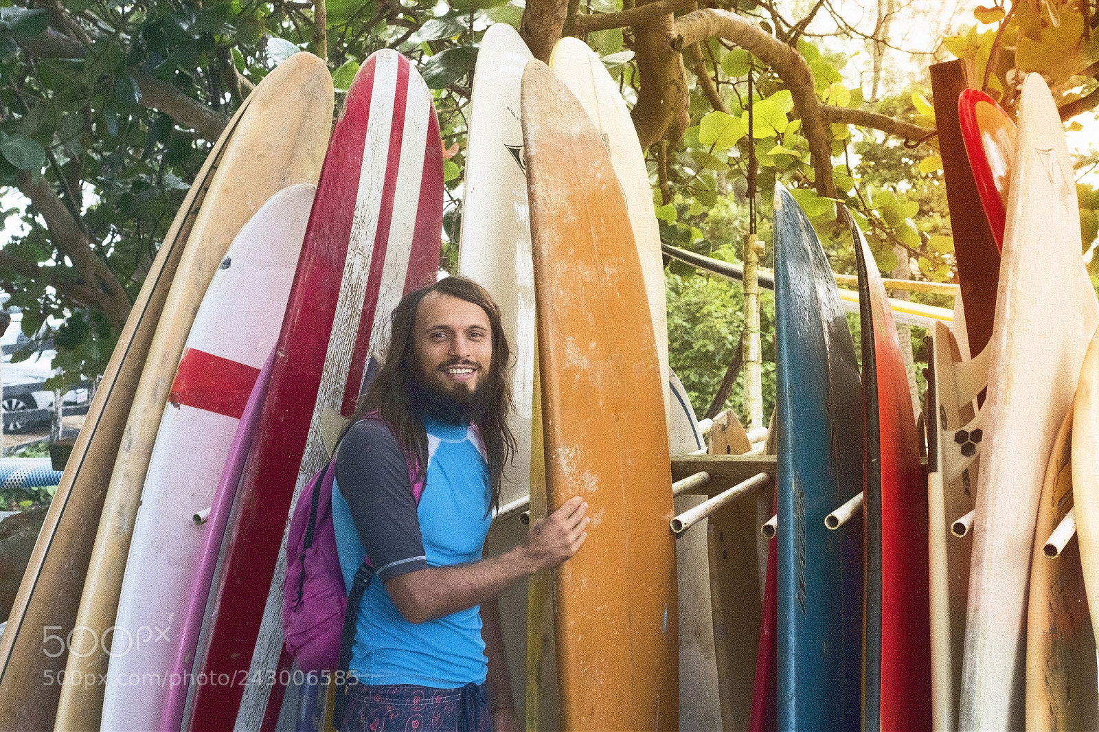 Panasonic Lumix DMC-GX8 sample photo. Surfer near the stand photography