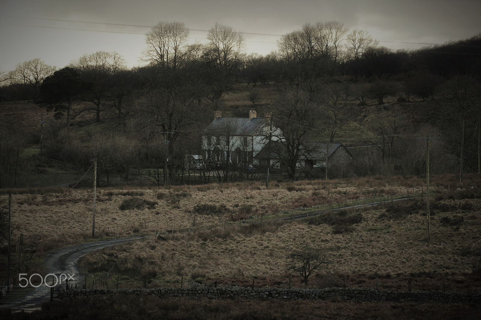 Nikon D90 sample photo. The house on the hill photography