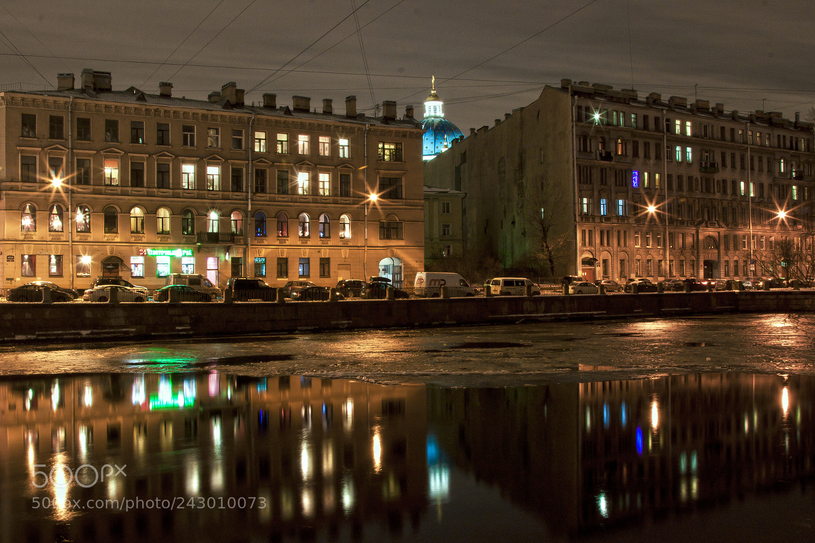 Canon EOS 500D (EOS Rebel T1i / EOS Kiss X3) sample photo. Reflection. fontanka photography