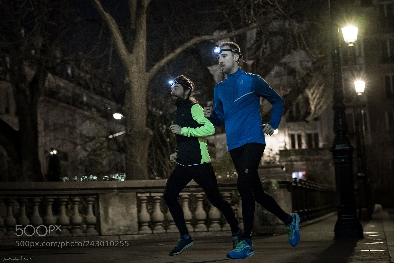 Sony a7S II sample photo. Night run photography