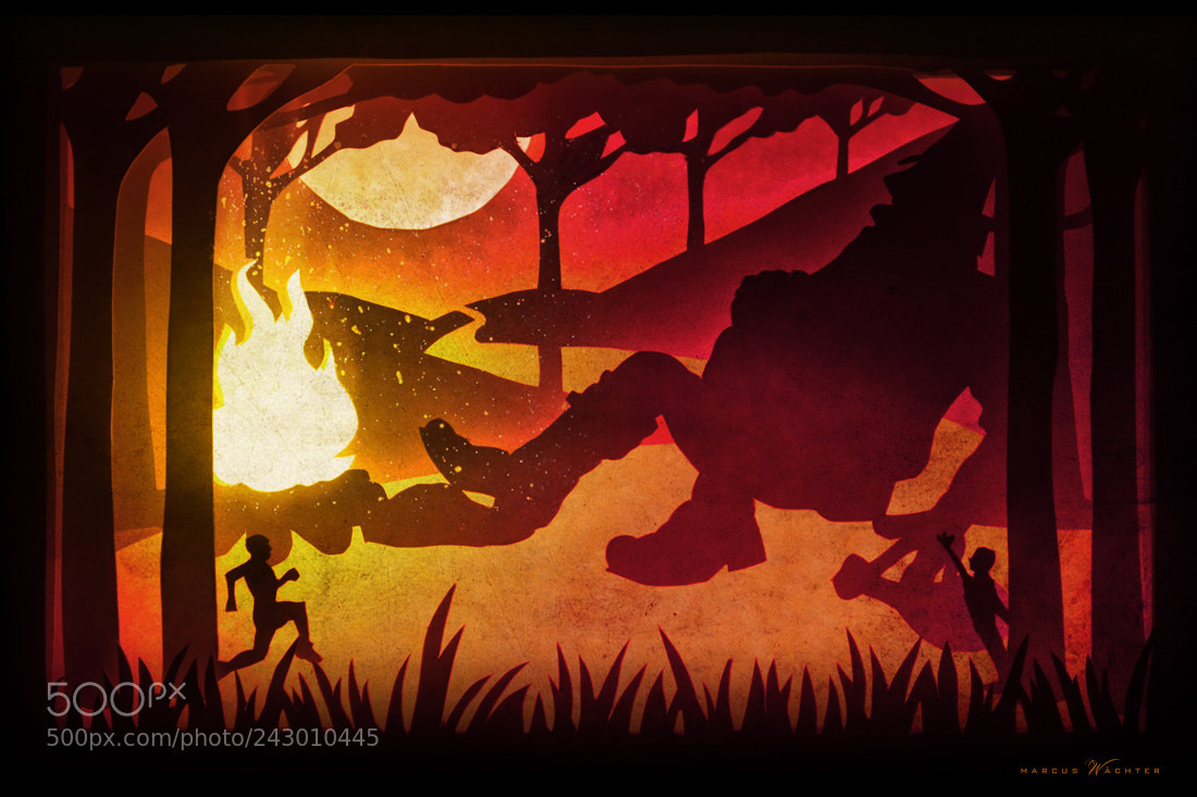 Nikon D3100 sample photo. Papercut - journey the photography