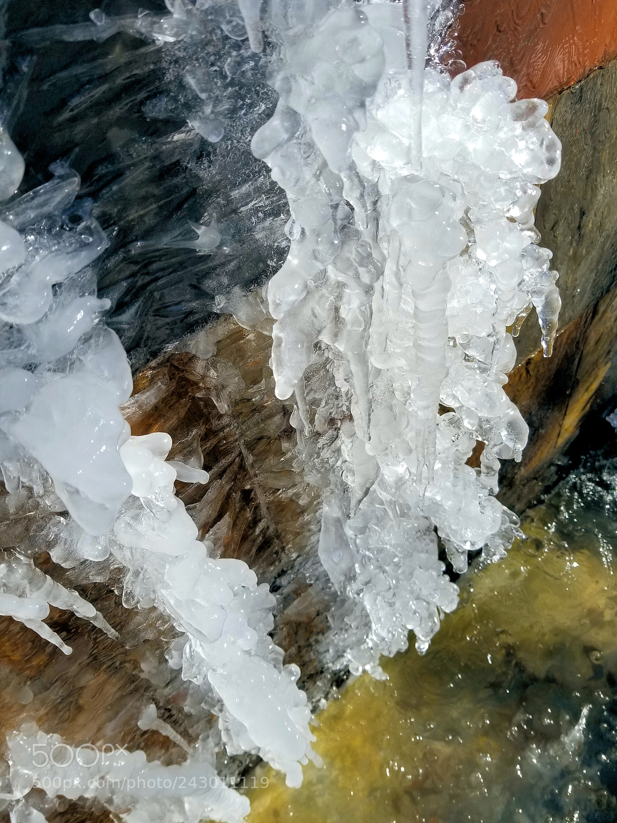 Samsung Galaxy S8+ sample photo. Water wall photography