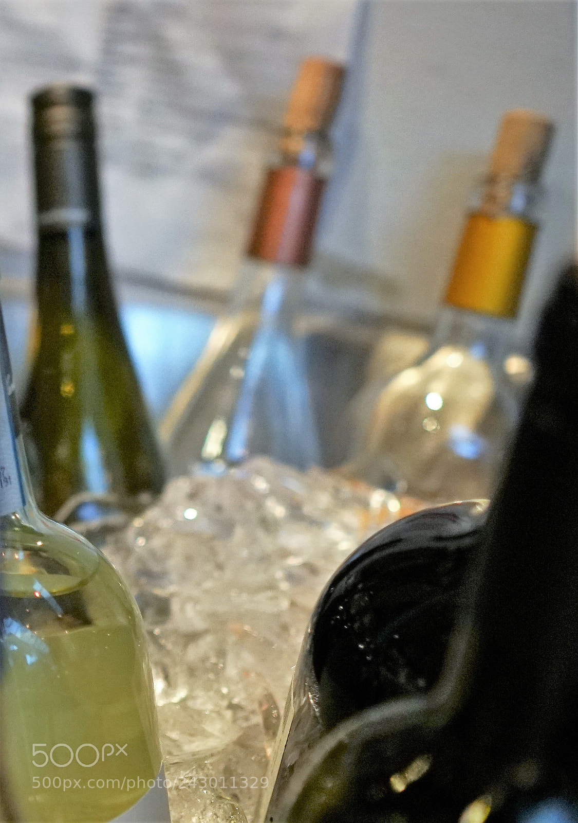 Sony a6500 sample photo. Wine on ice photography