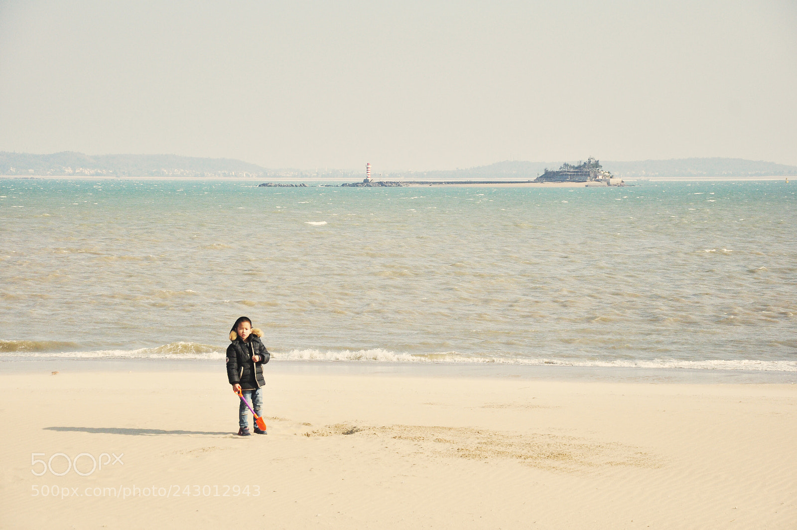 Nikon D90 sample photo. A boy paly alone photography