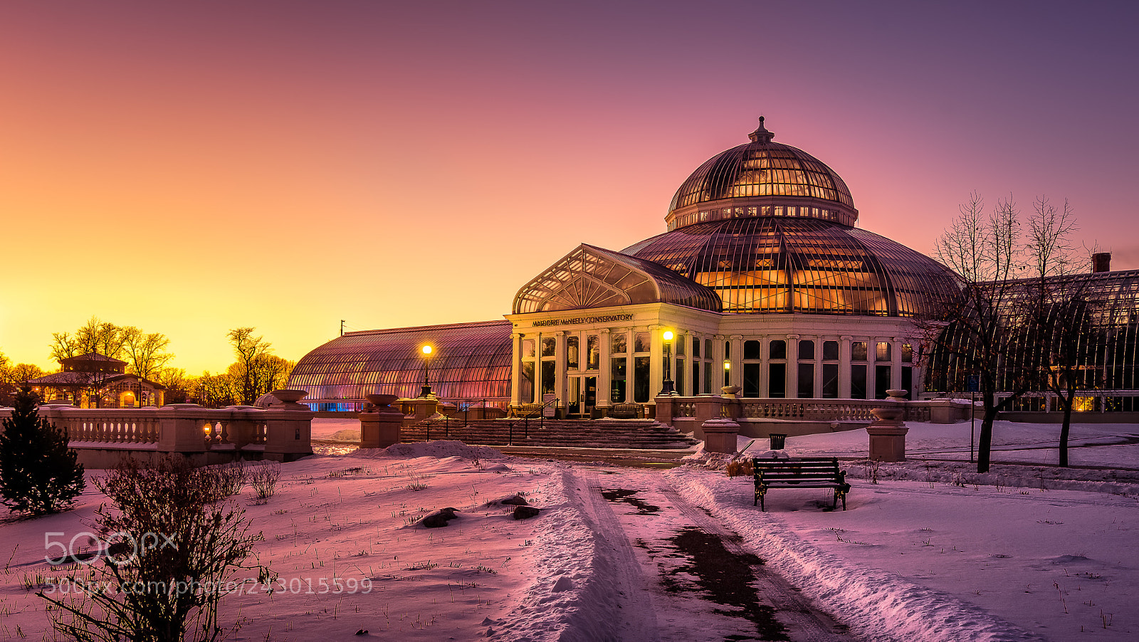 Nikon D7100 sample photo. Como park at sunset photography