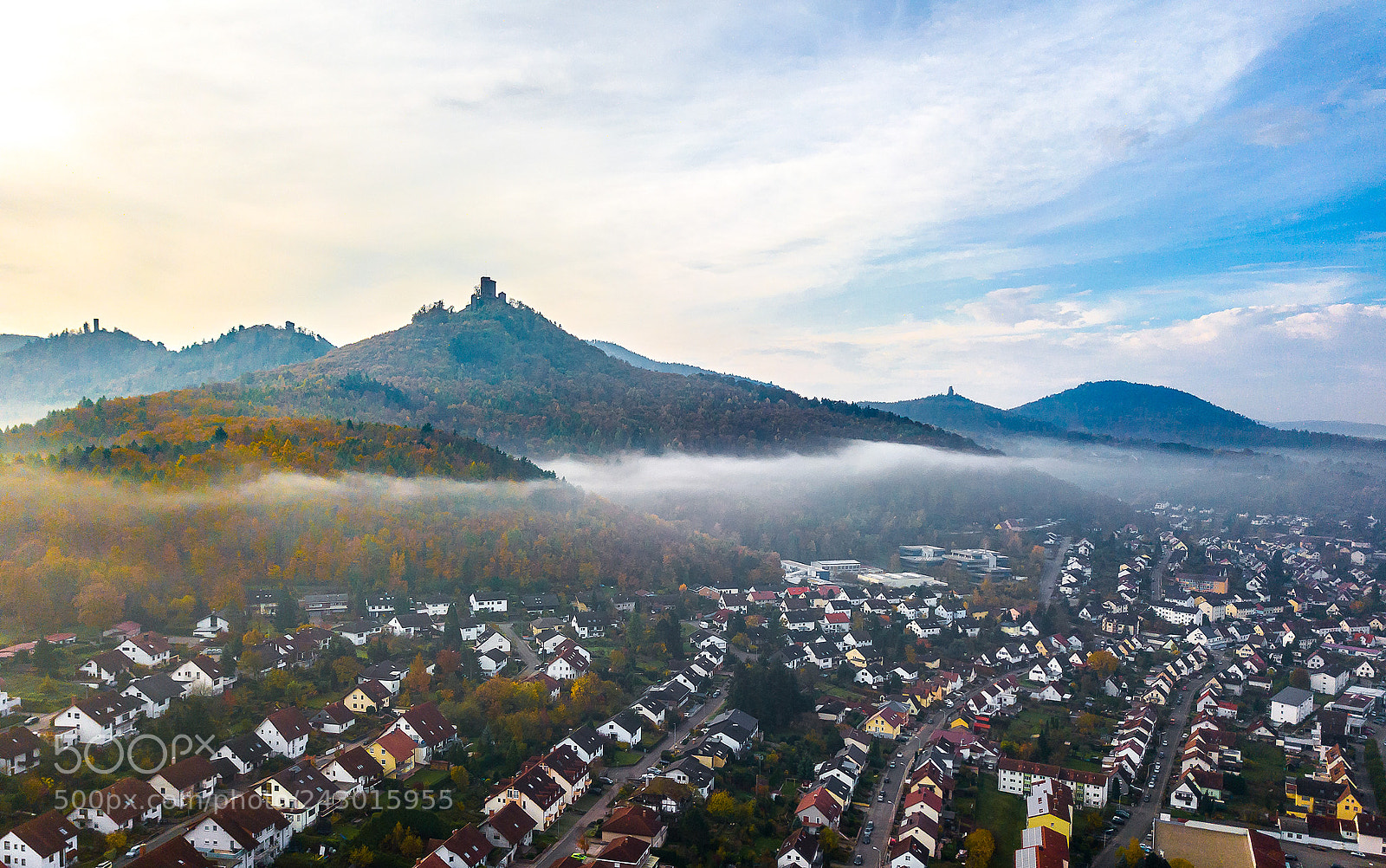 DJI FC220 sample photo. Sea of clouds photography