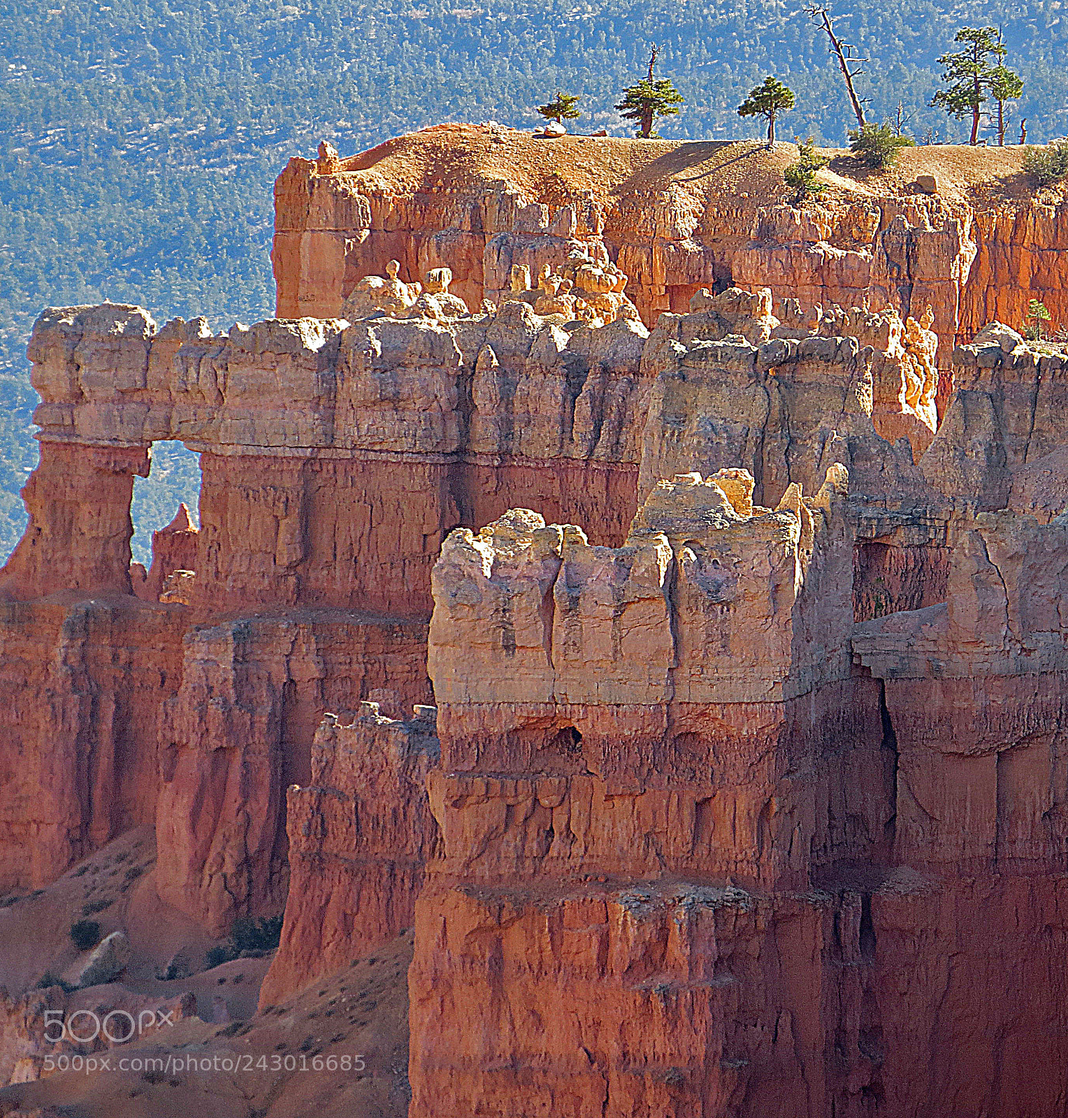 Canon PowerShot SX50 HS sample photo. Arch on a cliff photography