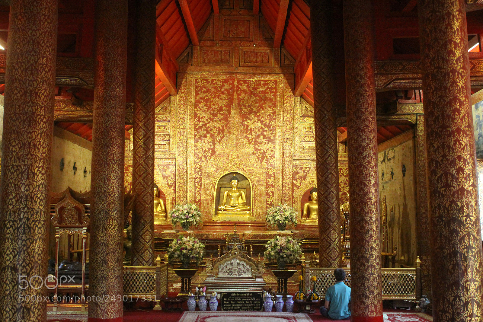 Canon EOS 50D sample photo. Wat phra singh, chiang photography