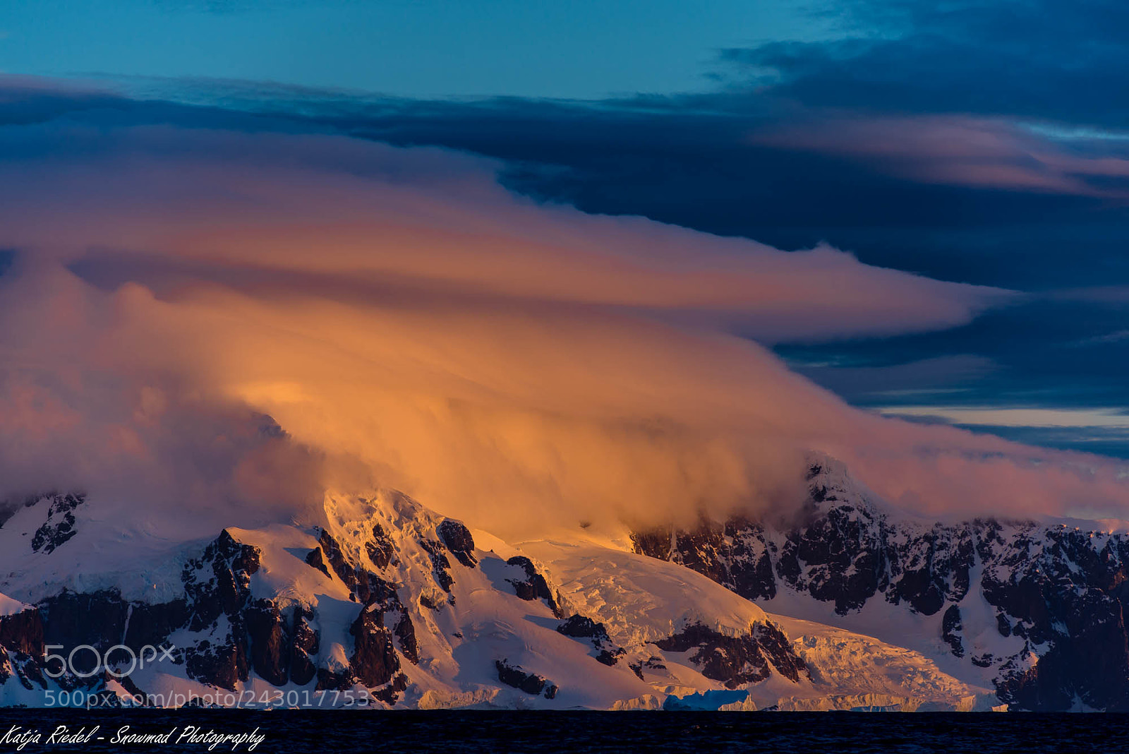 Nikon D600 sample photo. Clouds on the antarctic photography