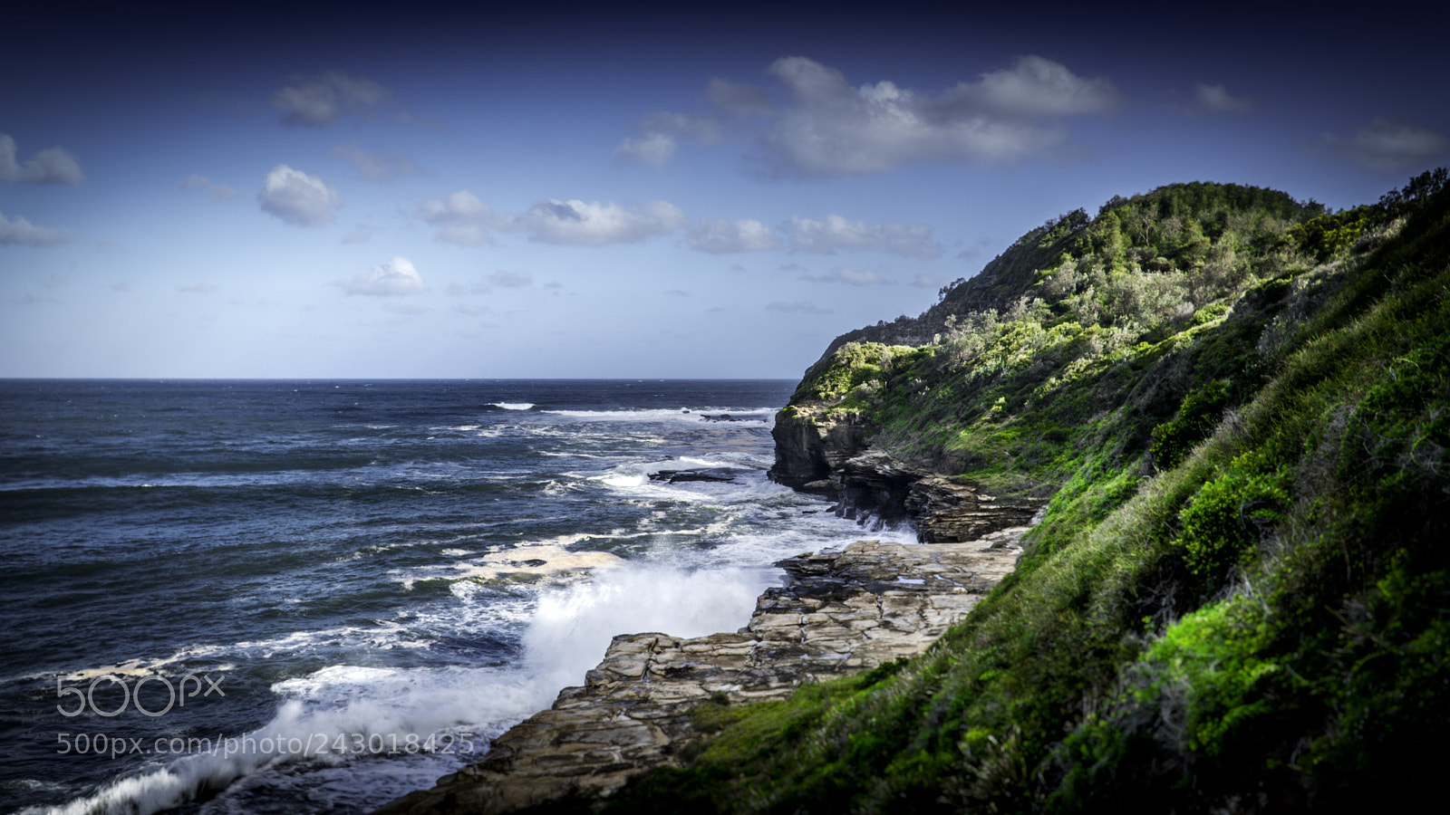 Sony a6500 sample photo. Headland photography