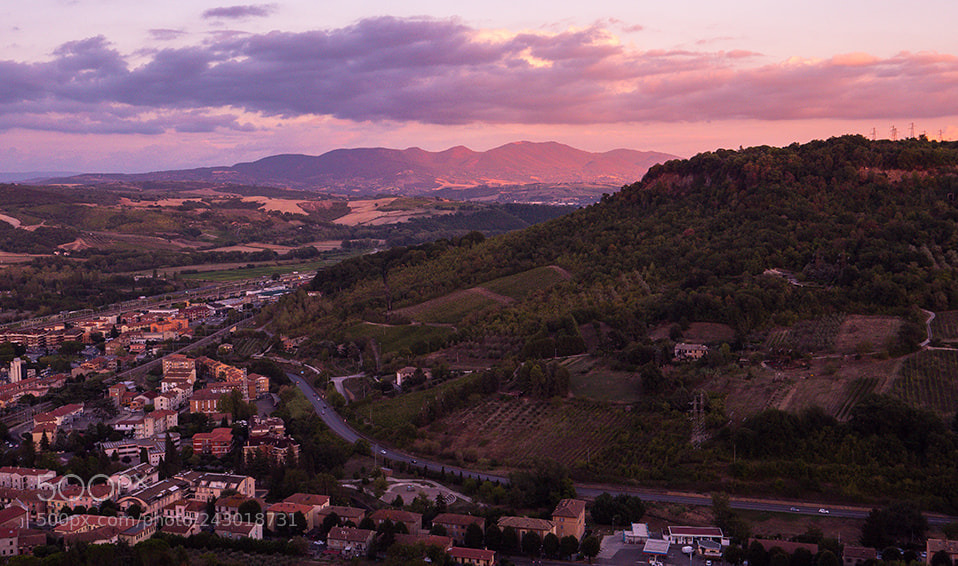 Panasonic Lumix DC-GH5 sample photo. Orvieto overlook at fortezza photography