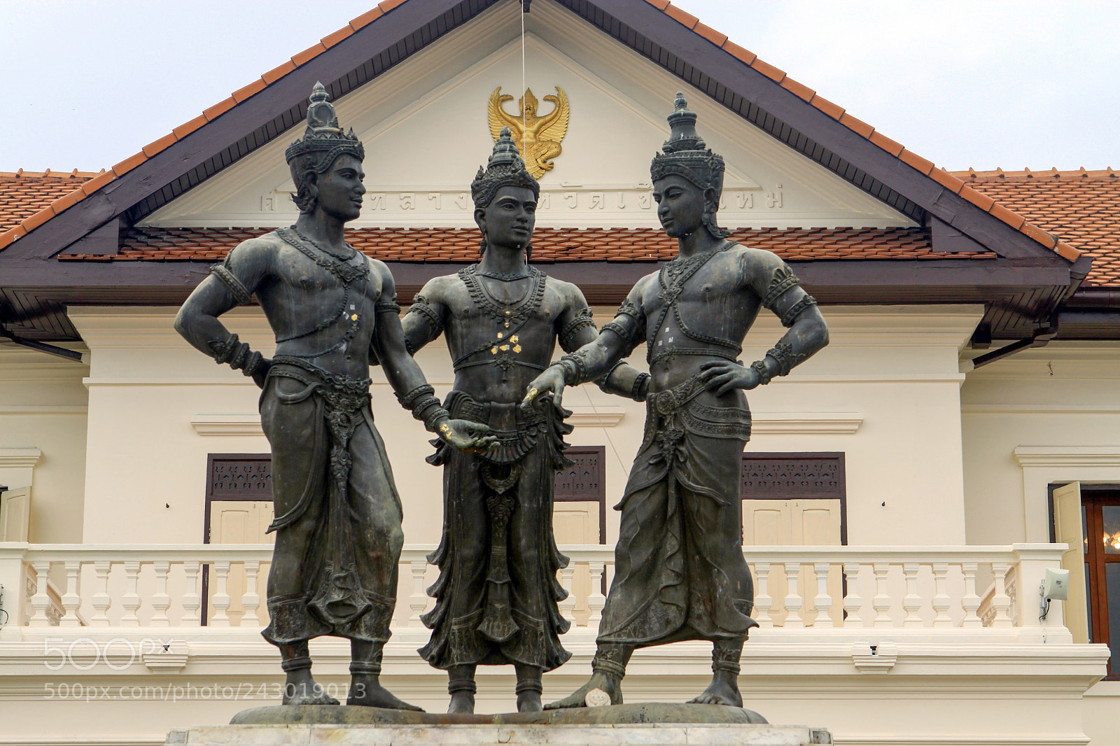 Canon EOS 50D sample photo. Three kings monument, chiang photography