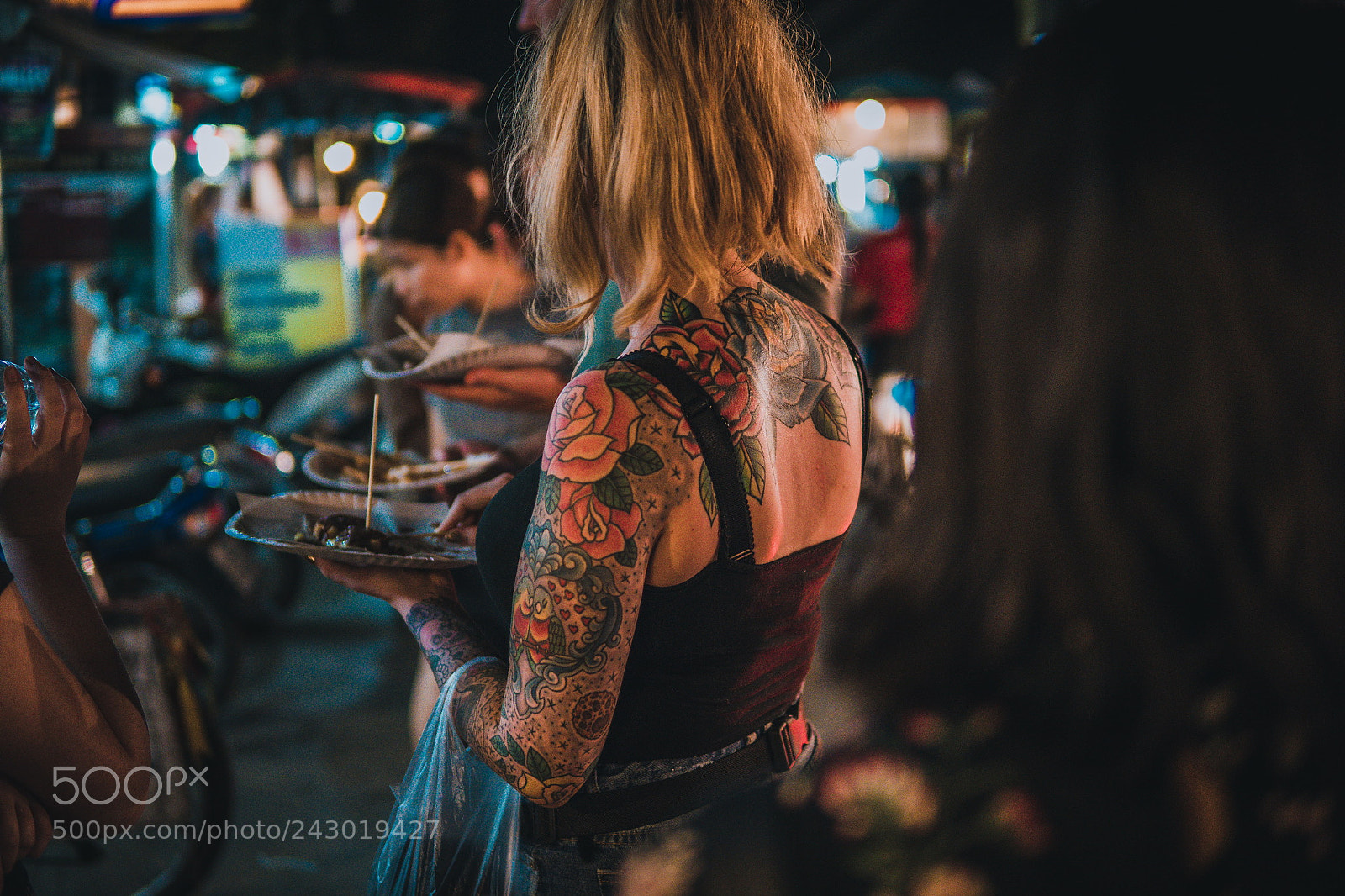 Sony a6500 sample photo. Tattoo photography
