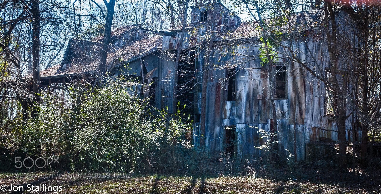 Nikon D3000 sample photo. Cotton gin front exterior photography
