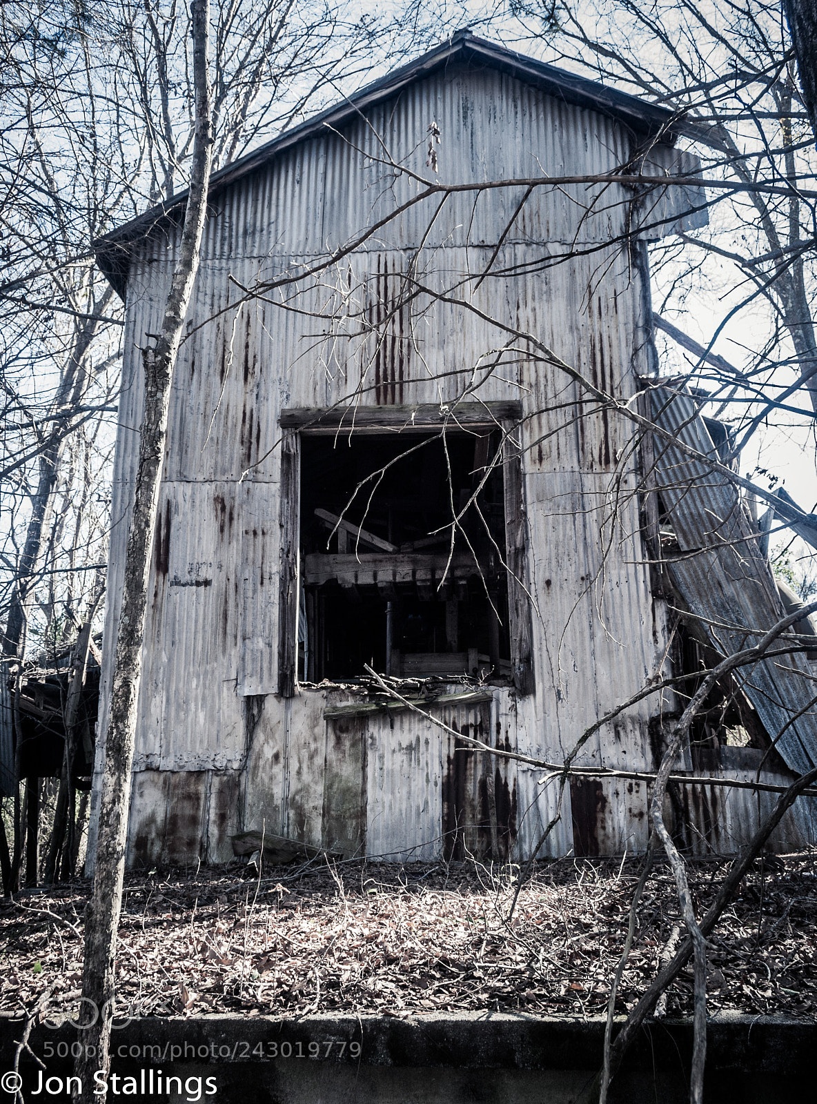 Nikon D3000 sample photo. Cotton gin side exterior photography