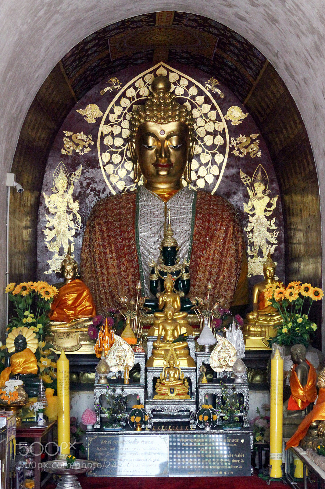 Canon EOS 50D sample photo. Main buddha statue at photography