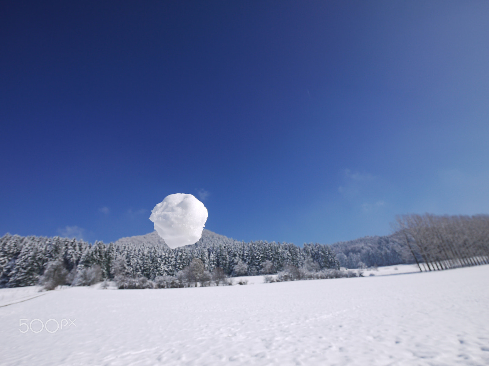 Panasonic Lumix DMC-G2 sample photo. Hand holding snow ball photography
