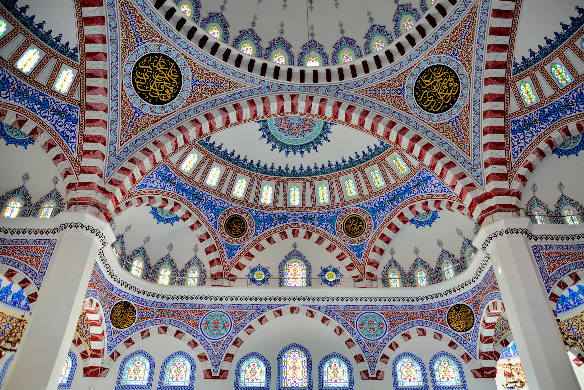 Nikon D5100 + Sigma 18-250mm F3.5-6.3 DC Macro OS HSM sample photo. Ahmet ve ayşe İnci mosque photography