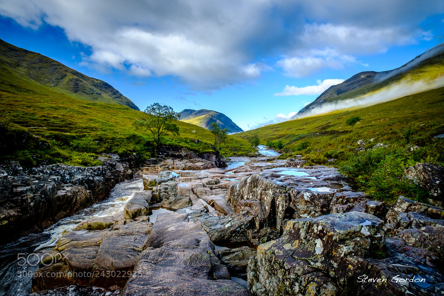 Fujifilm X-T2 sample photo. River etive valley view photography