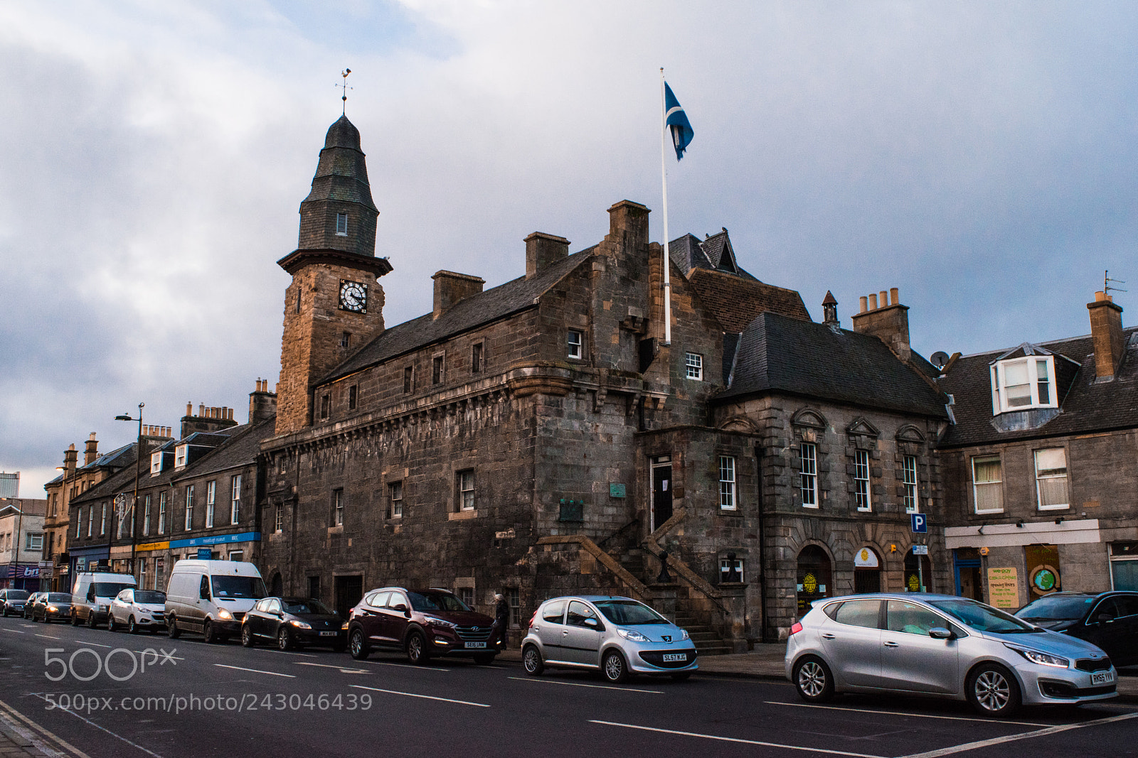 Nikon D5500 sample photo. High street in musselburgh photography