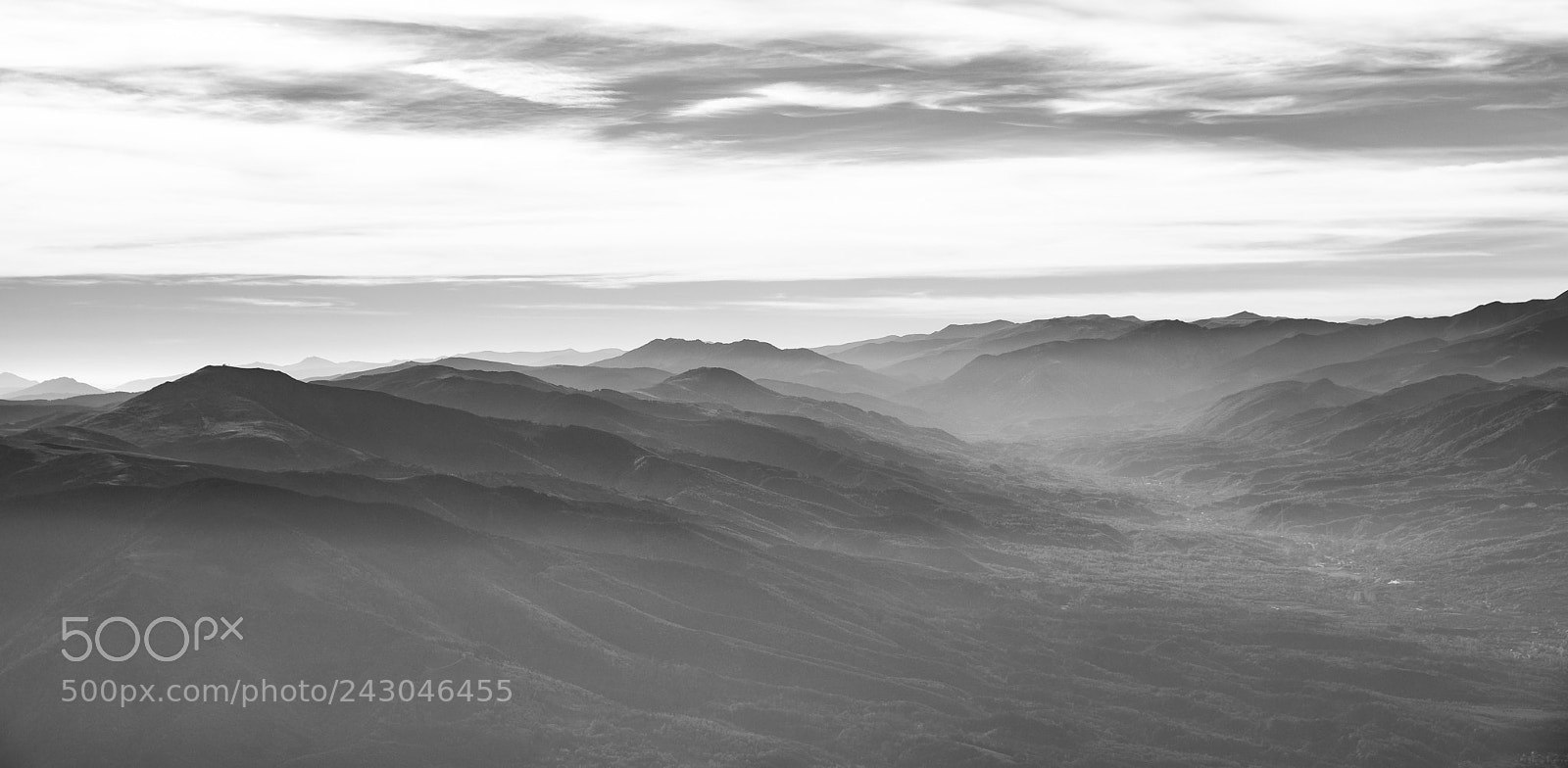 Fujifilm X-T2 sample photo. Misty valley photography