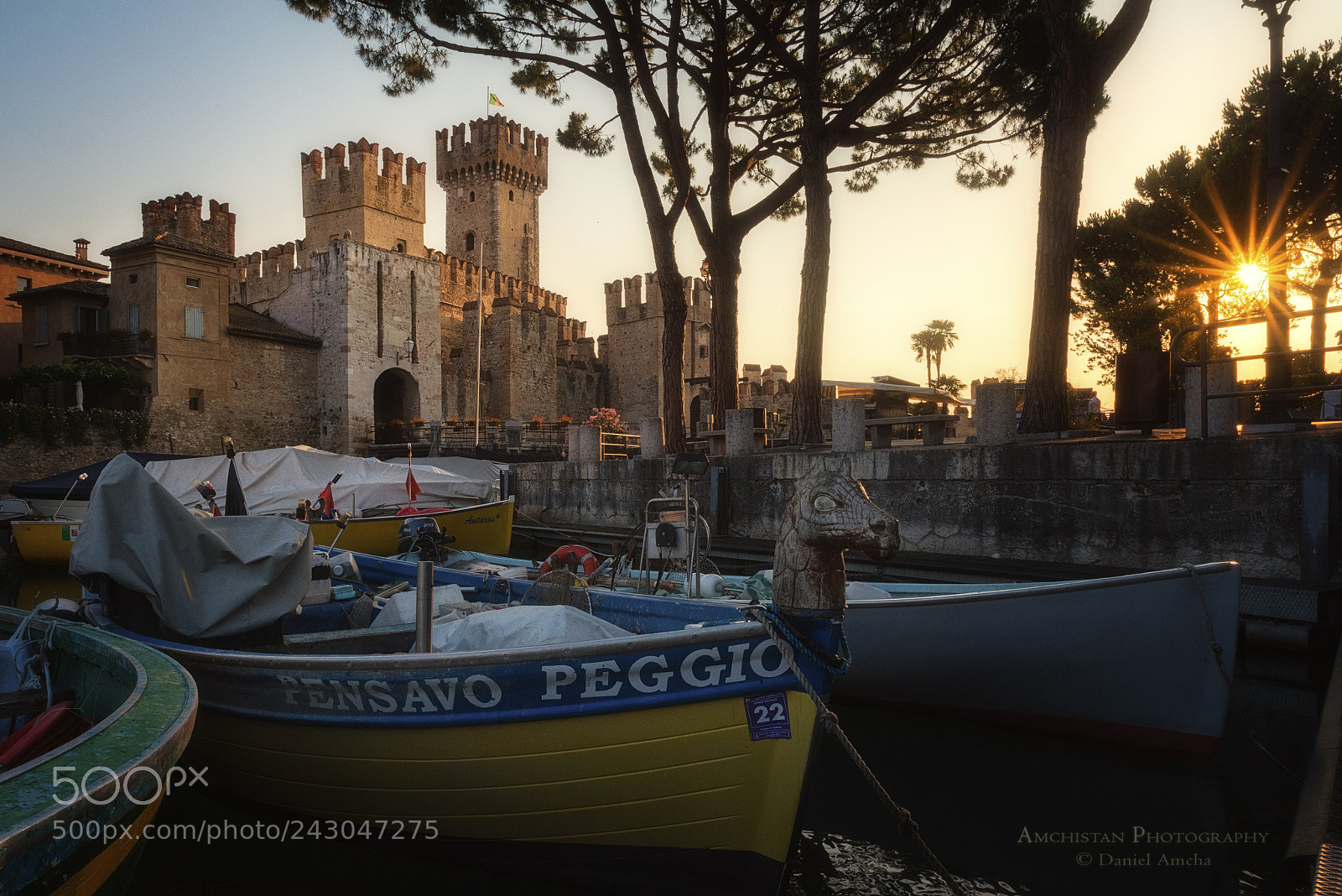 Pentax K-1 sample photo. Main gate - sirmione photography