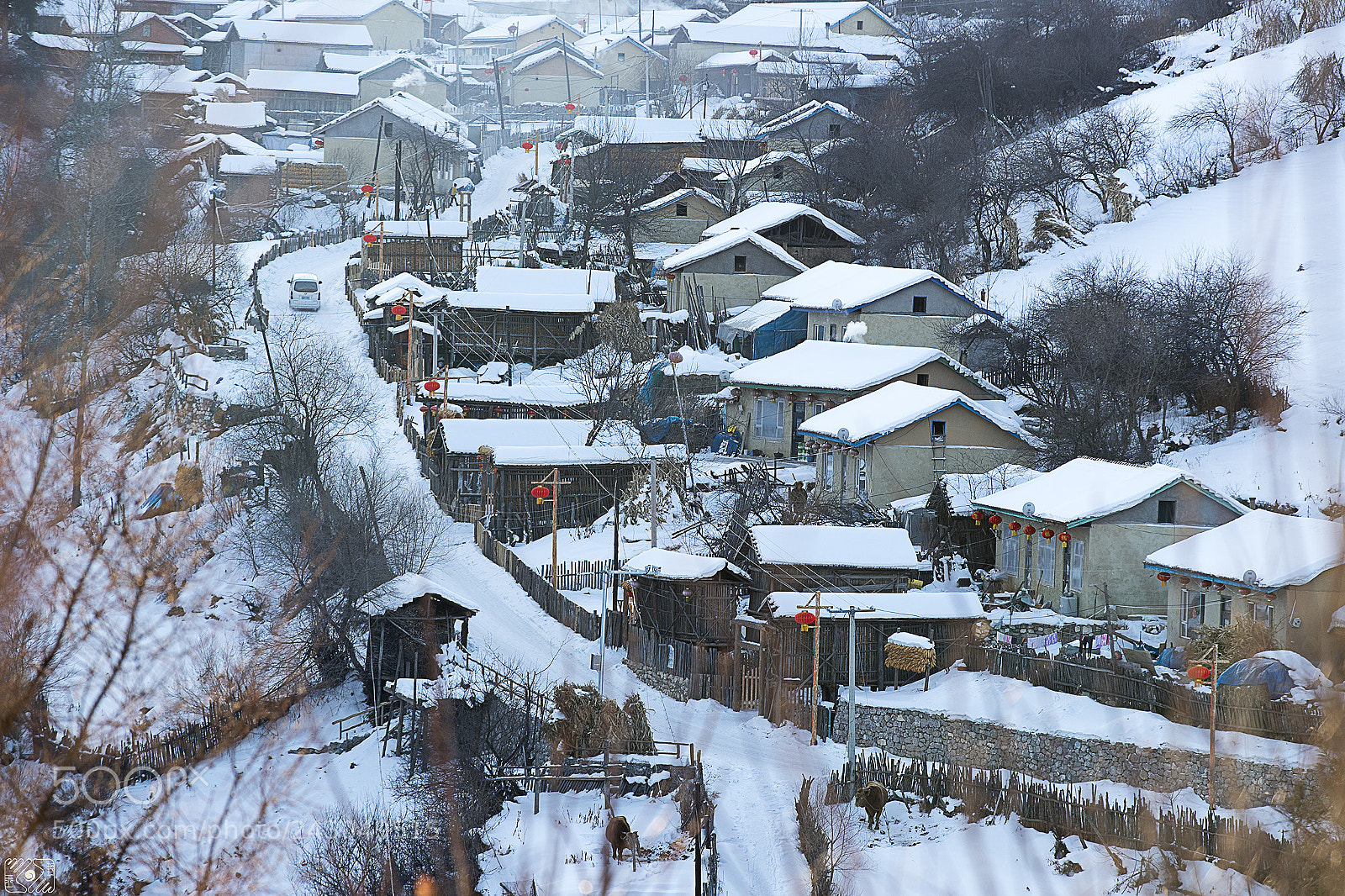 Canon EOS-1D X Mark II sample photo. Small mountain village photography