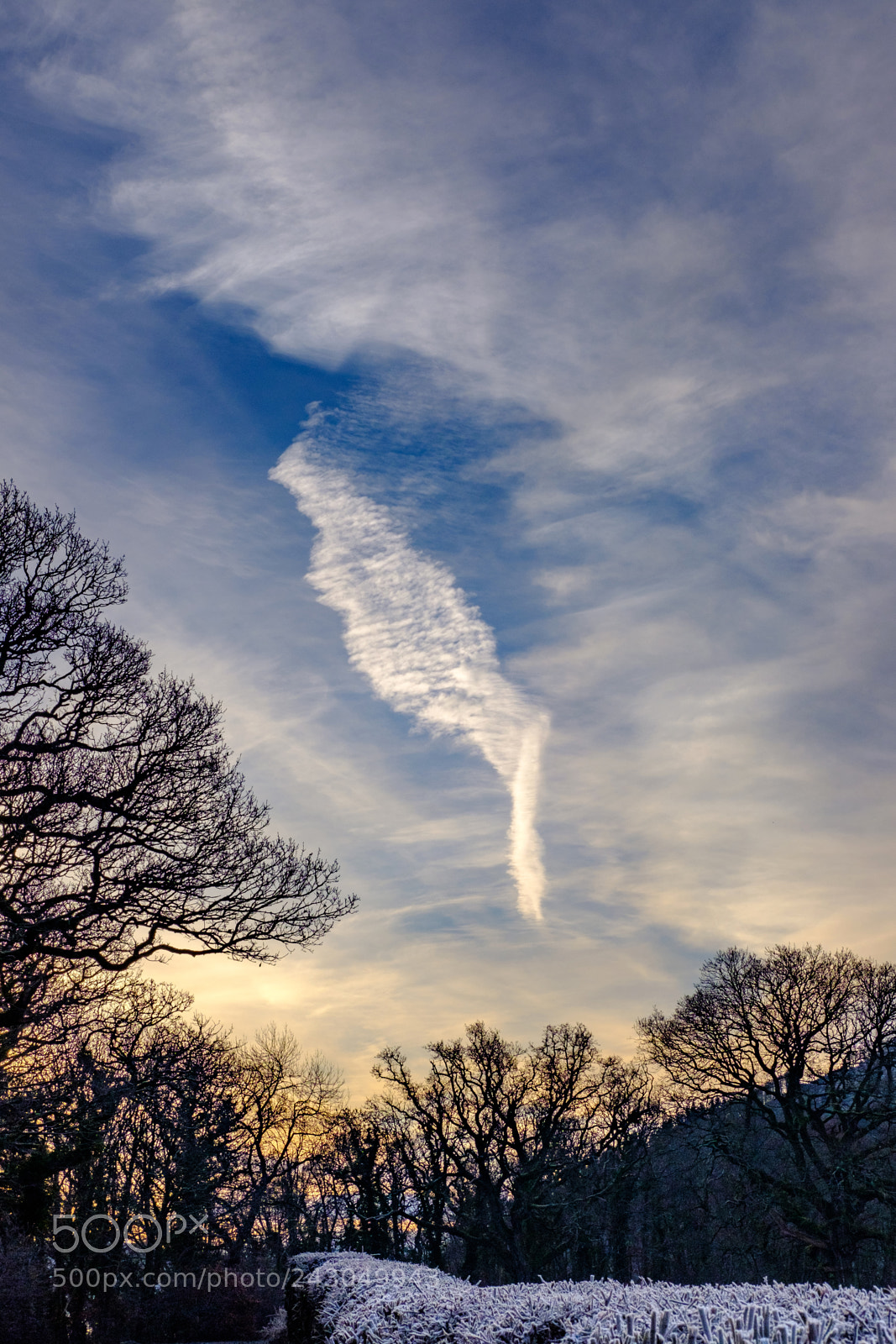 Fujifilm X-Pro2 sample photo. Winter sky over dubwath photography