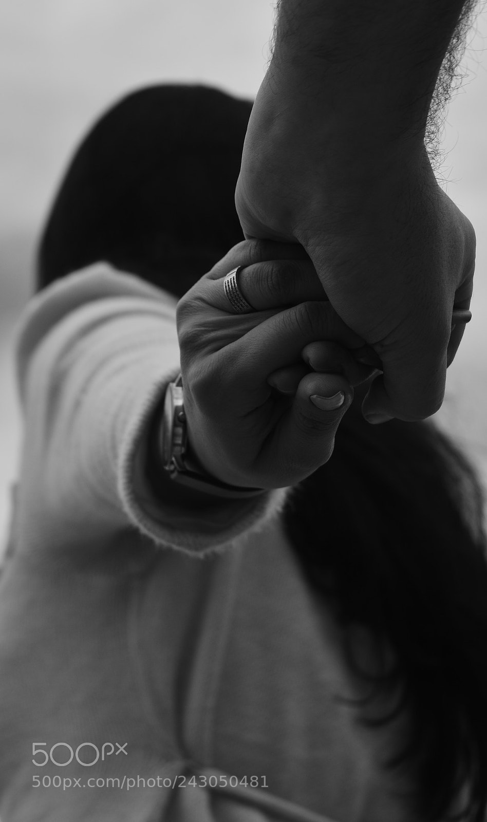 Nikon D3200 sample photo. Balck&white hands photography