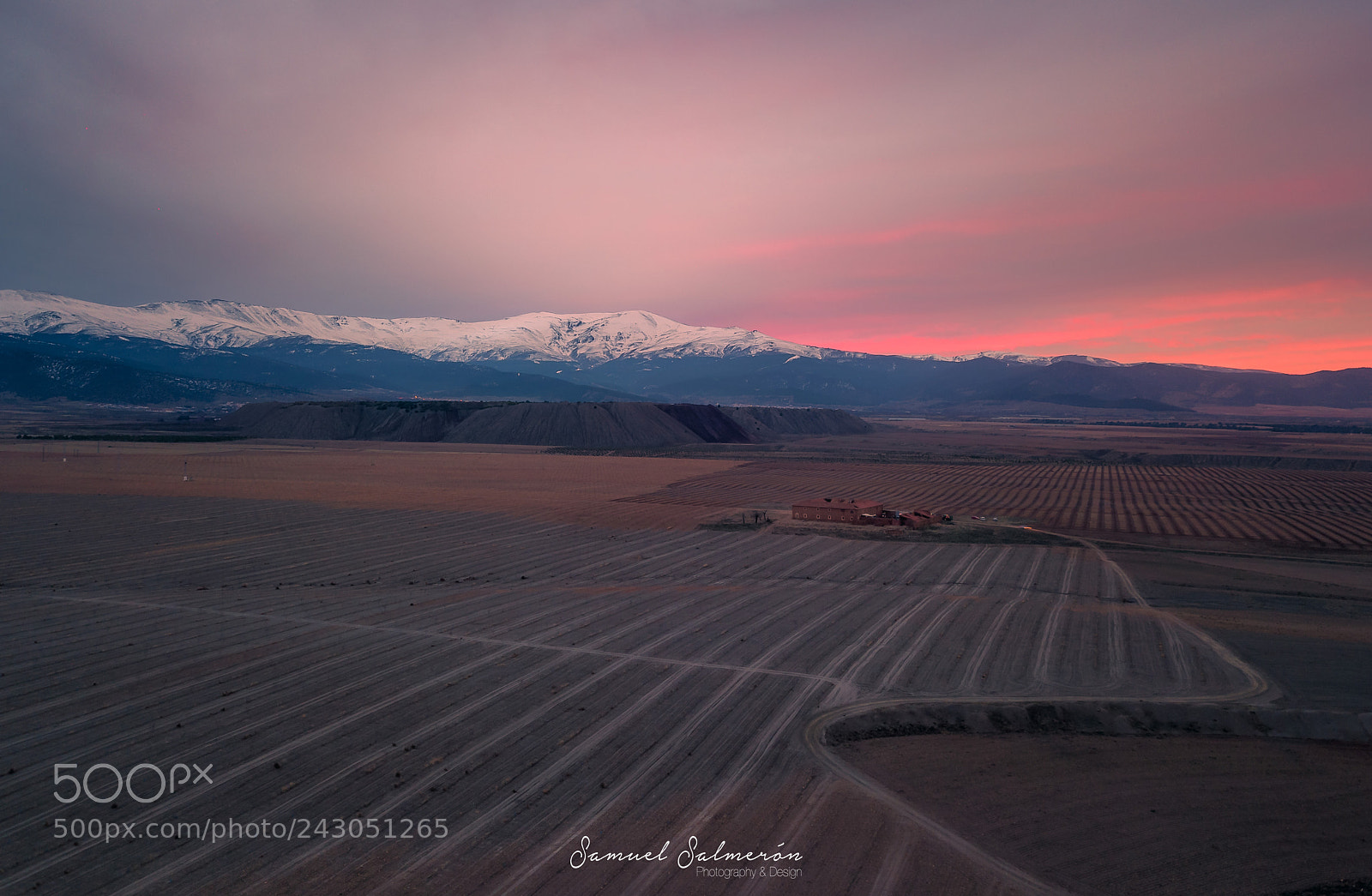 DJI FC220 sample photo. Following the path photography