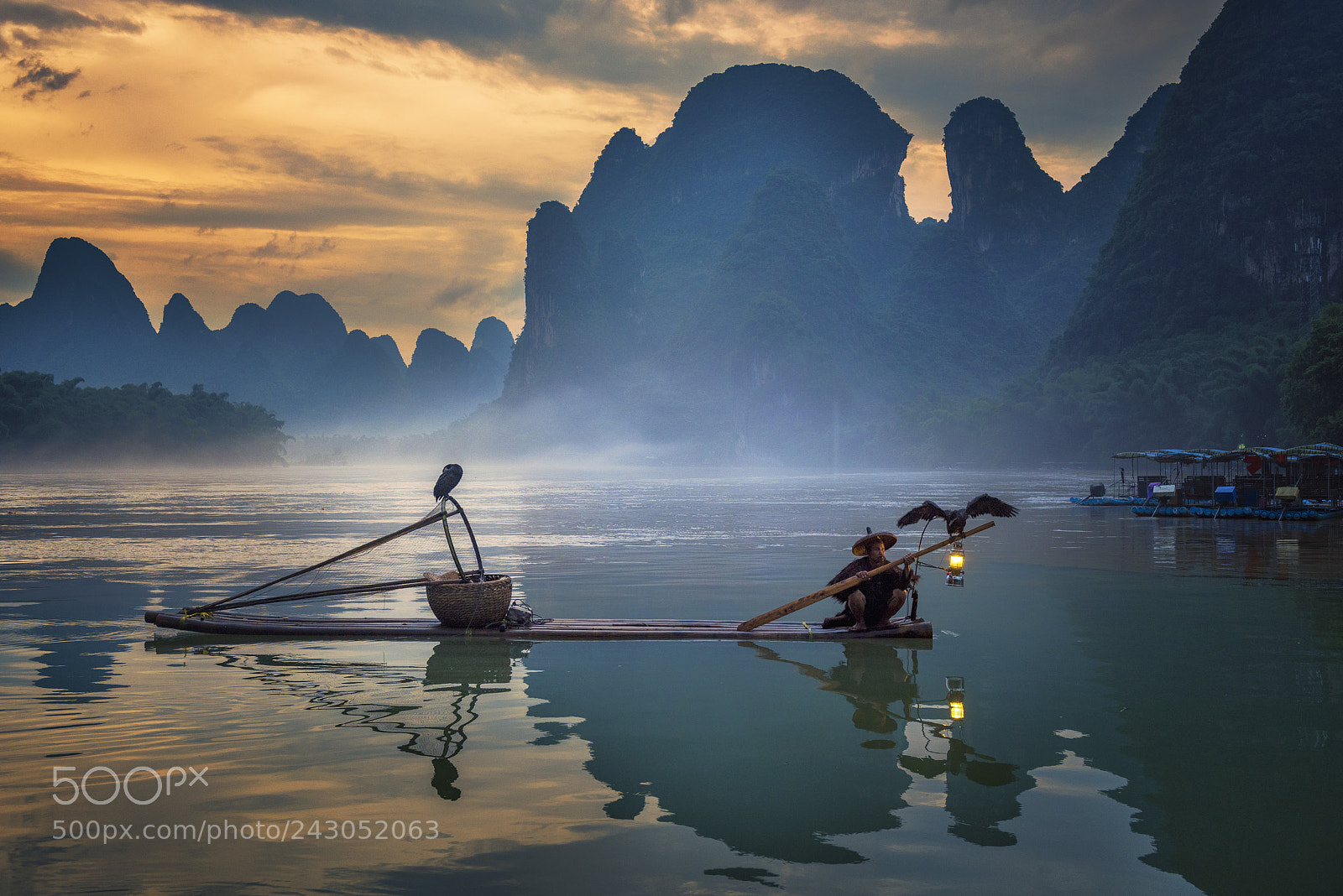 Nikon D810 sample photo. Fisherman of china photography
