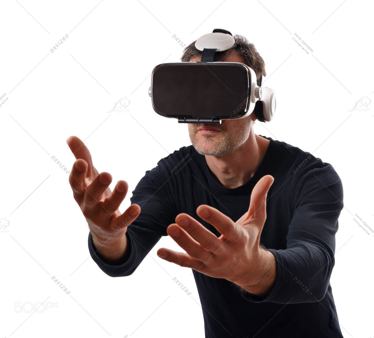 Nikon D810 sample photo. Serious man with vr photography