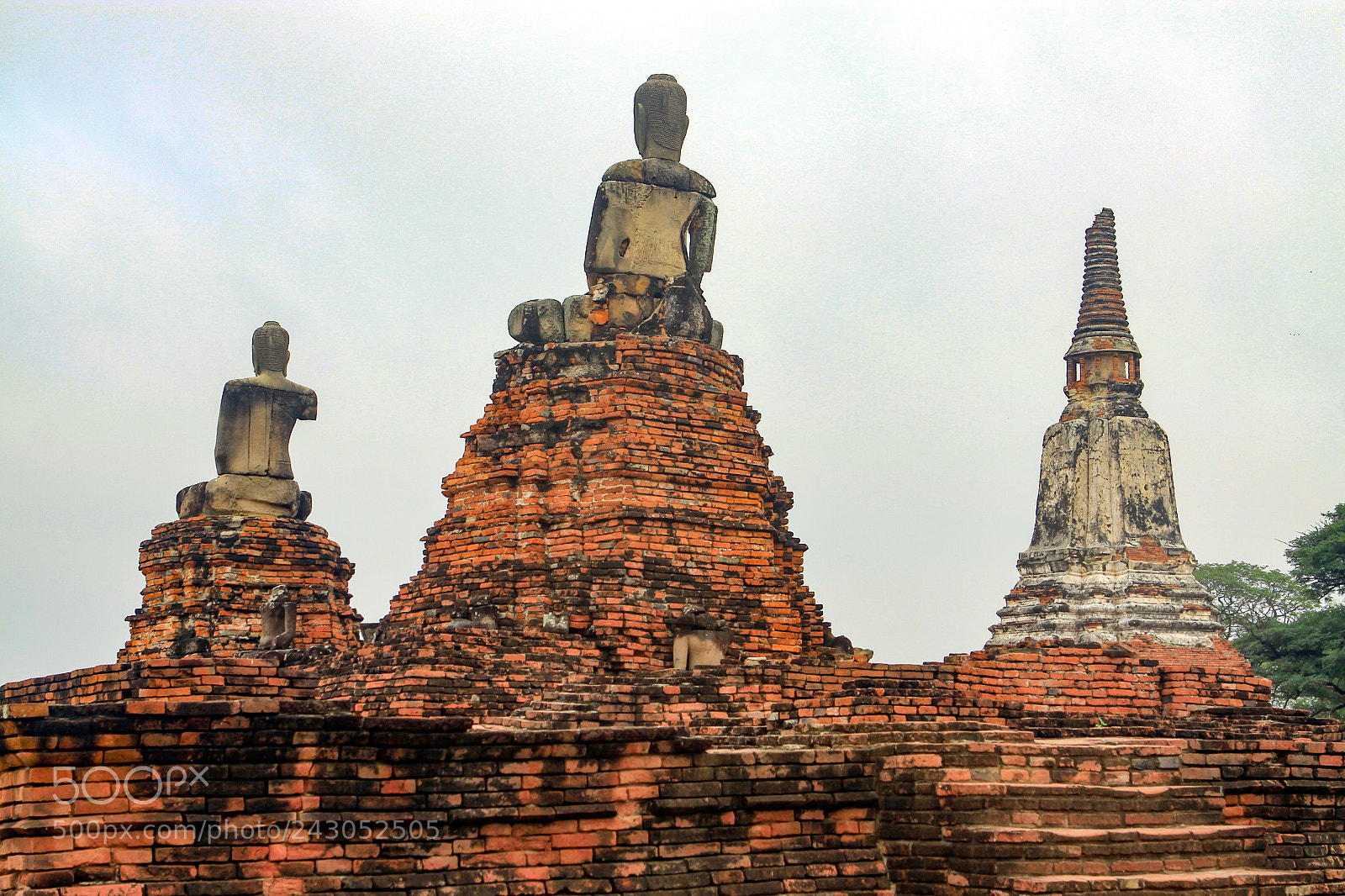 Canon EOS 50D sample photo. Wat chaiwattanaram, ayutthaya historical photography