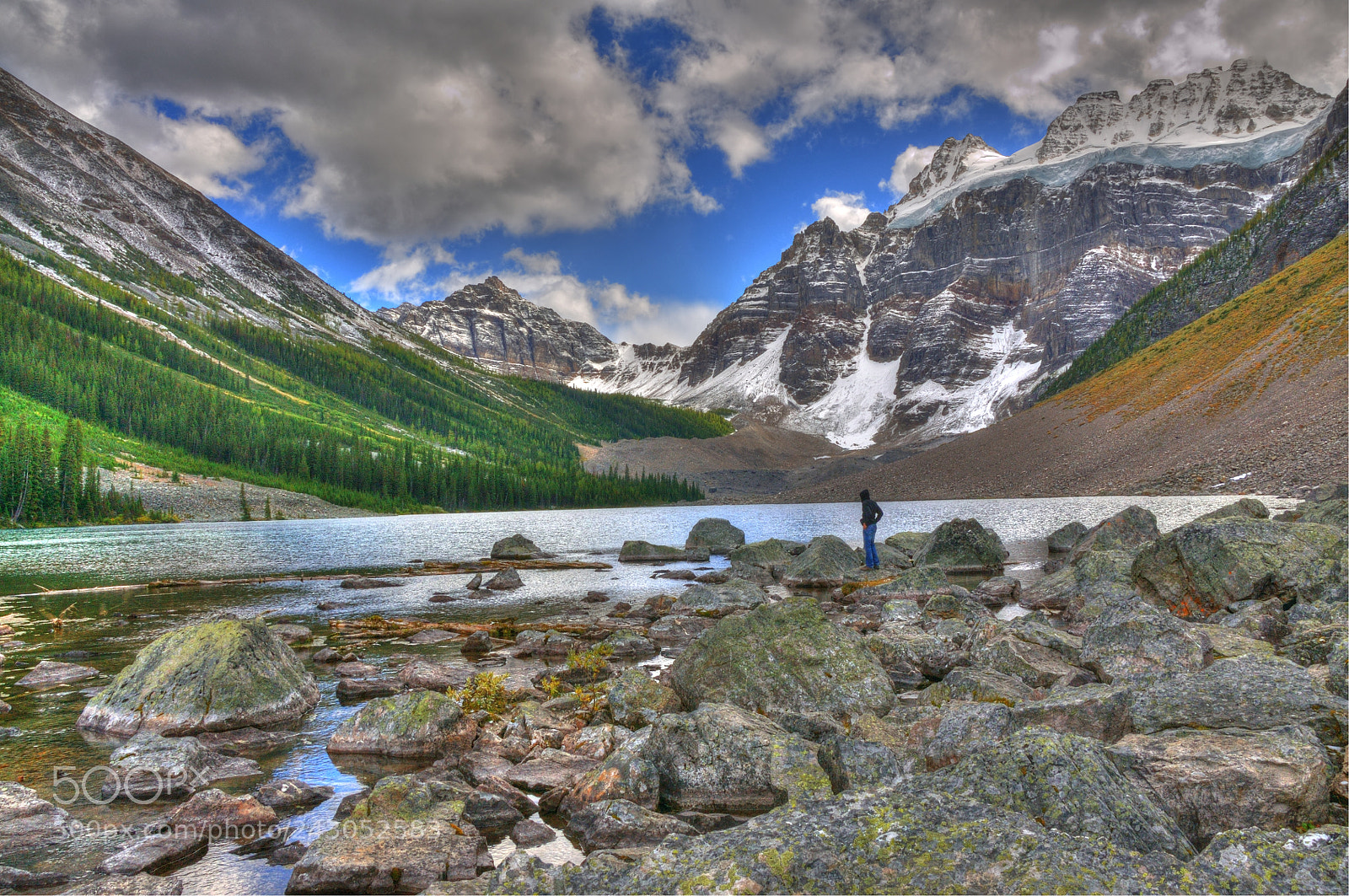 Nikon D90 sample photo. Hiking around moraine lake photography