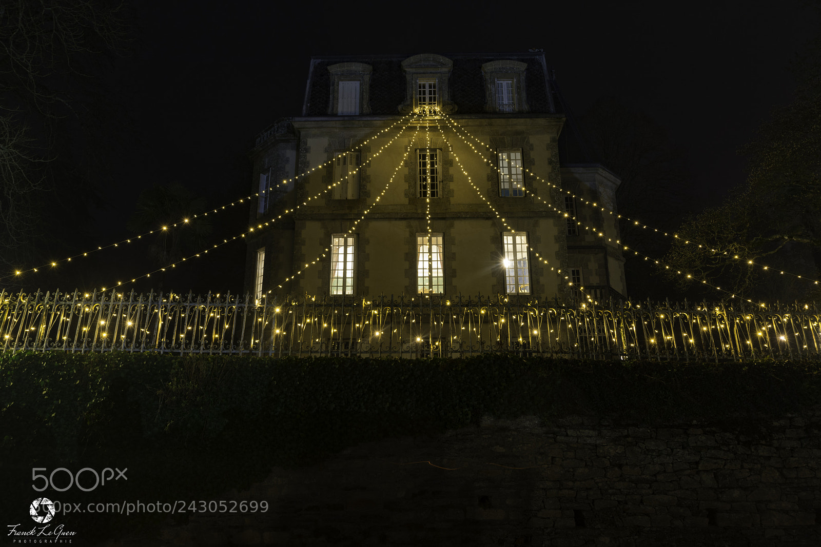 Nikon D7100 sample photo. Rochefort-en-terre christmas illumination - 10 photography