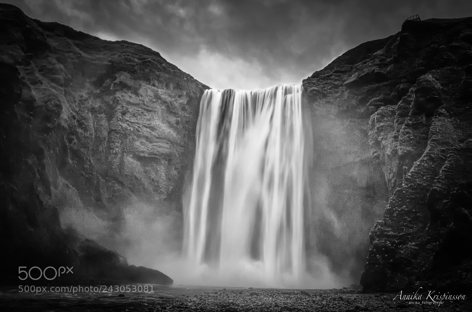 Nikon D700 sample photo. The waterfall photography