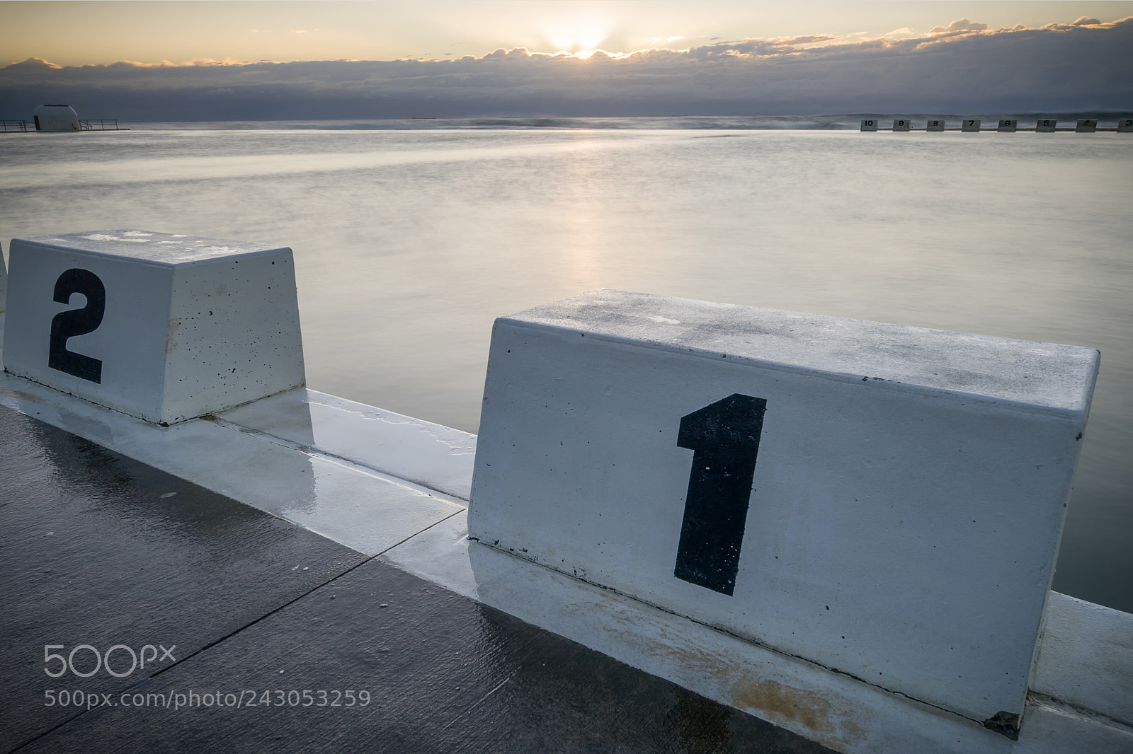 Sony a7 sample photo. Merewether baths photography