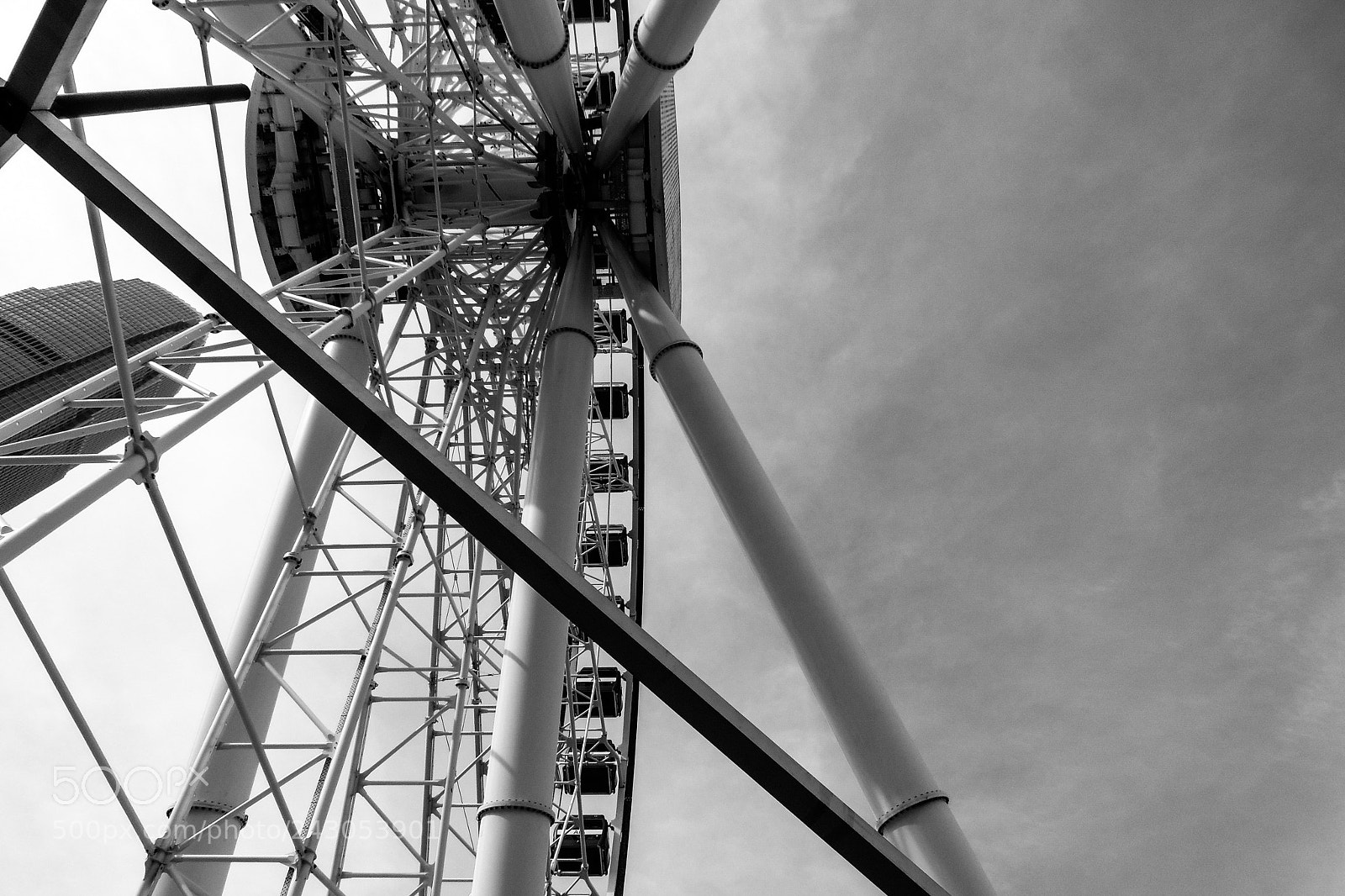 Nikon Coolpix P510 sample photo. Hong kong observation wheel 2 photography