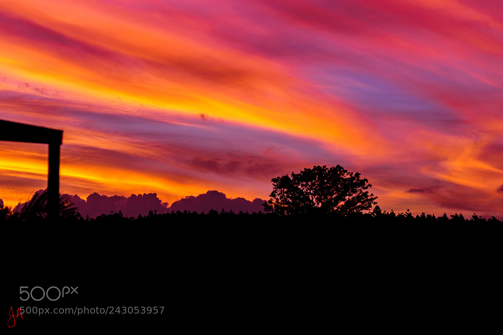Nikon D700 sample photo. Late 2017, sunset photography