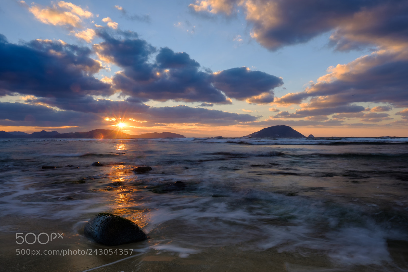 Fujifilm X-T2 sample photo. Shikanoshima sunset photography